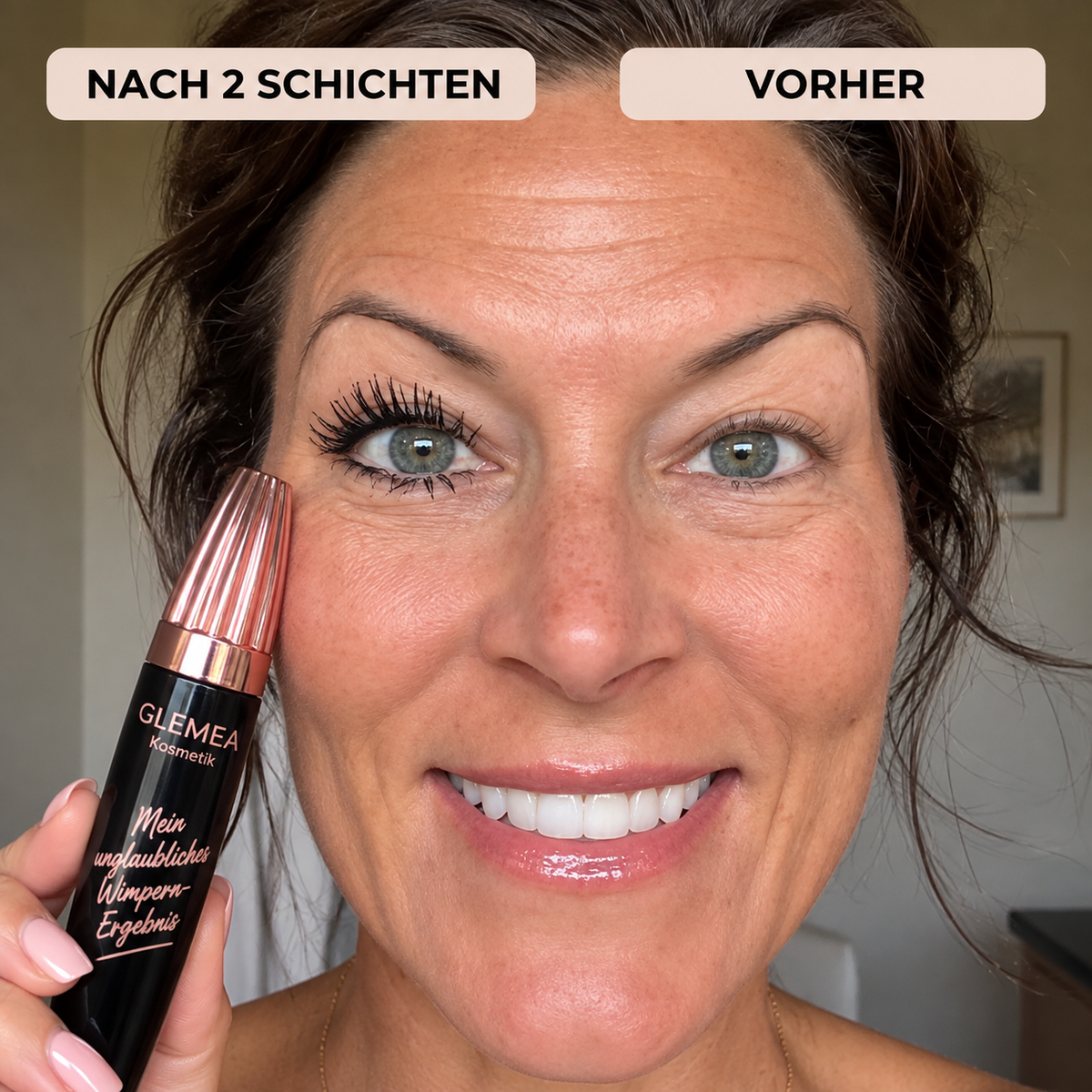 Sofort den Look von Wimpernverlängerungen kreieren