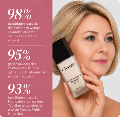 Hauttonanpassende Foundation Glemea