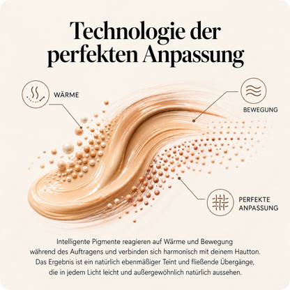 Hauttonanpassende Foundation Glemea