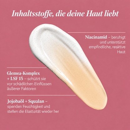 Hauttonanpassende Foundation Glemea